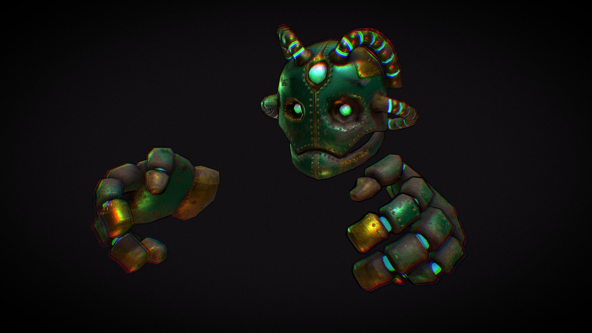 Ancient Mechanical Golem - 3D model by Lola_M (@lolamo222) [8fc18d9 ...