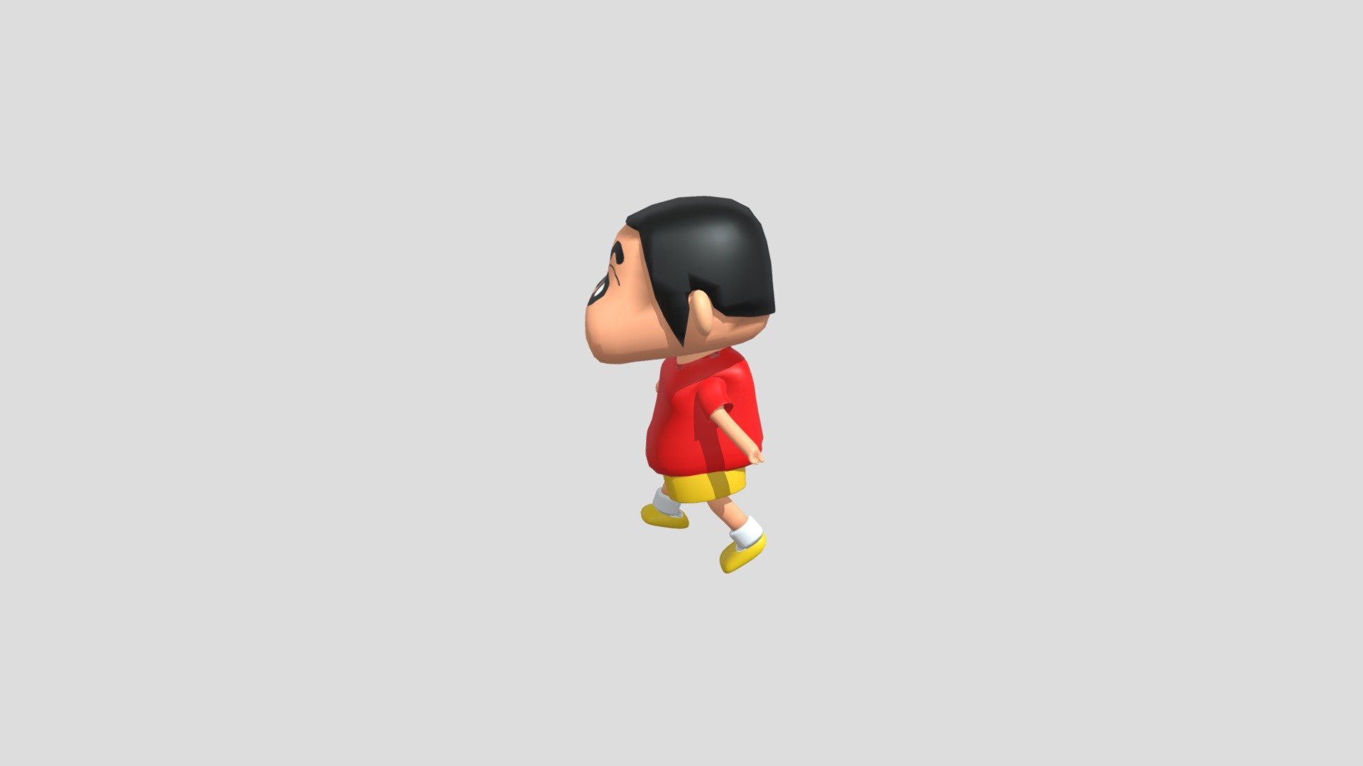 小新走路