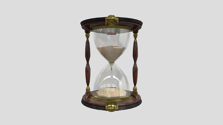 Hourglass 3D Model