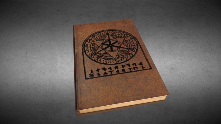 Simple book 3D Model
