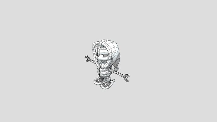 Robo_Low 3D Model
