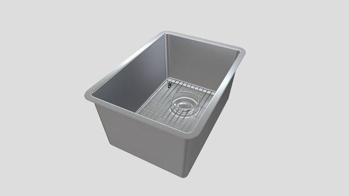 Elkay Crosstown Single Bowl Sink - ECTRU12179T 3D Model