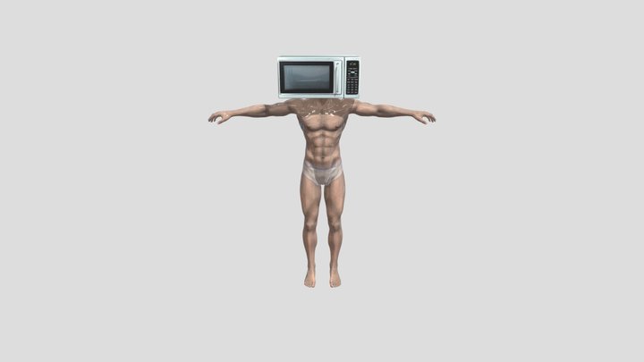 Titan Microwave Man – Free 3D Model STL