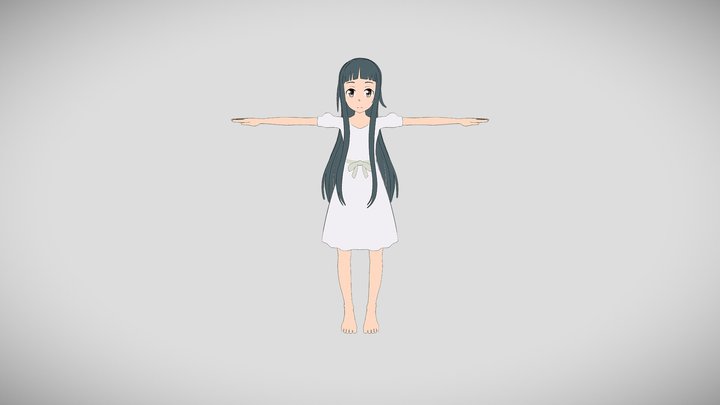Sword Art Online - Yui (MHCP-001) 3D Model