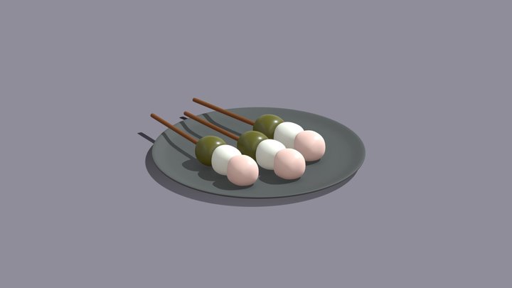 Dango 3D Model