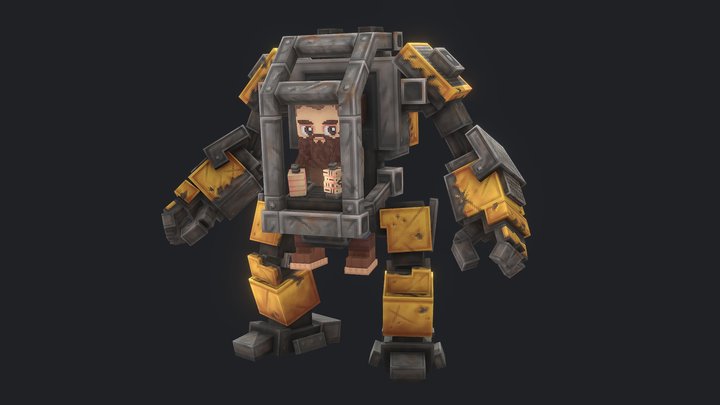 KE-606 - Hytale 3D Model