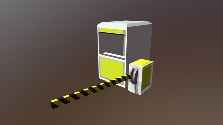Tollbooth 3D Model