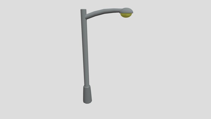 Traffic Lamp 3D Model