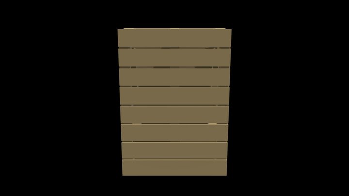 Pallet Fort 2 2 3D Model