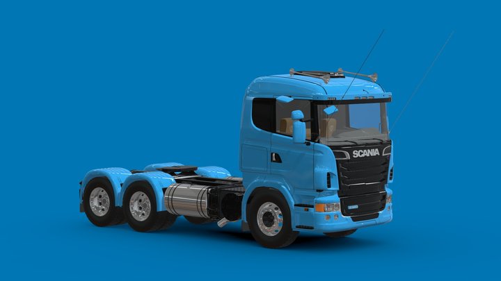 Scania R440 - RICK MODDING 3D Model