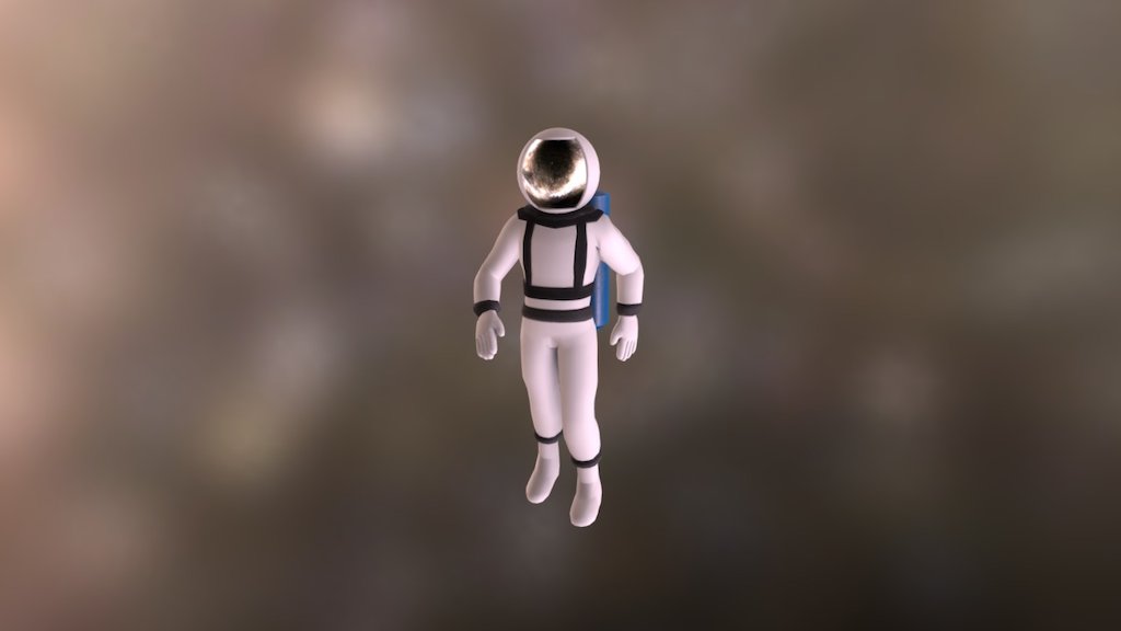 Skipping Astronaut