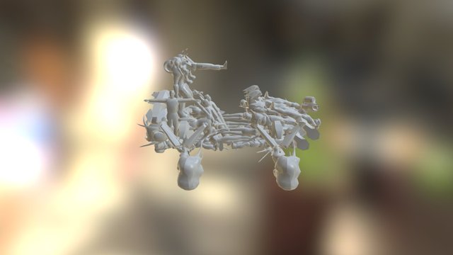 Skiby-hog 3D Model