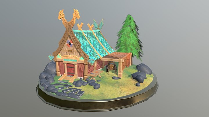 House Environment 3D Model