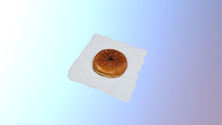 red_bean_bread 3D Model