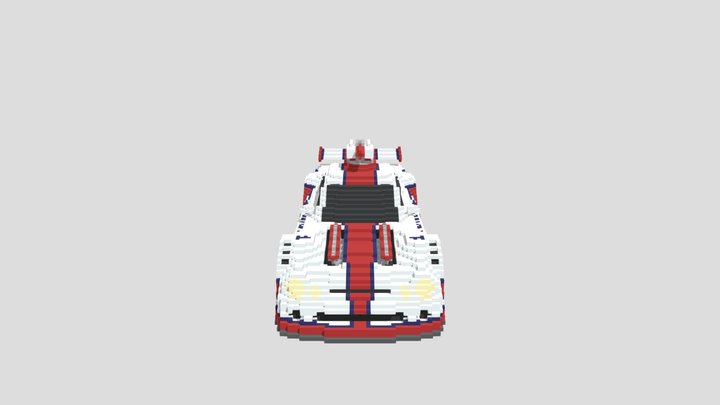Voxel Car - 3 3D Model