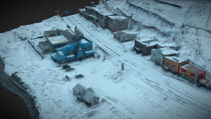 Hokkaido snowland, northernmost point of Japan – Modelo 3D gratuito STL