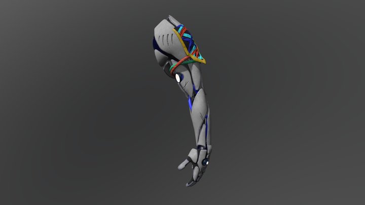 Bionic Arm (Horizon Zero Dawn Concept) 3D Model