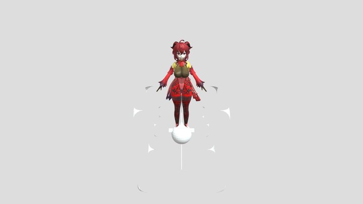 Ganyu_BLENDS 3D Model