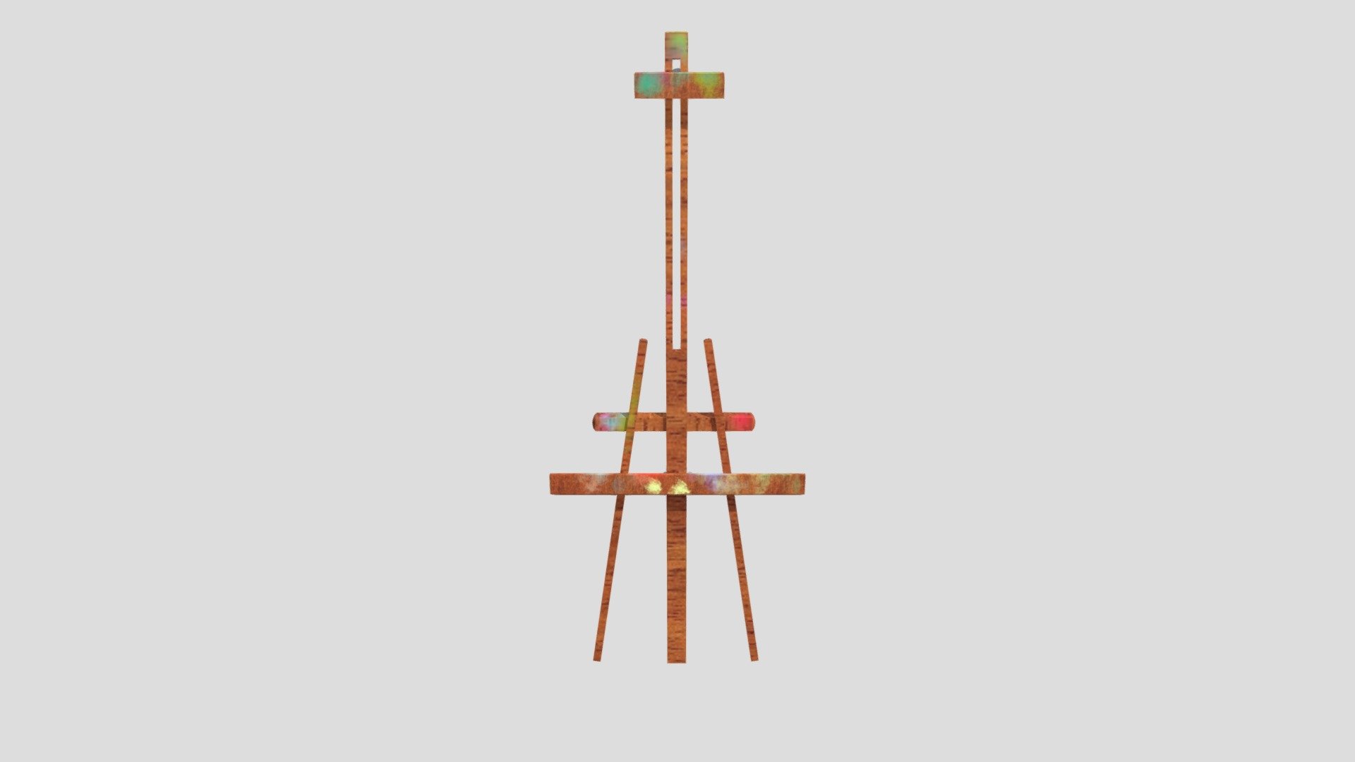 Art Easel RIG (Arnold,Redshif,Rendrmn,Vray) Download Free 3D model by