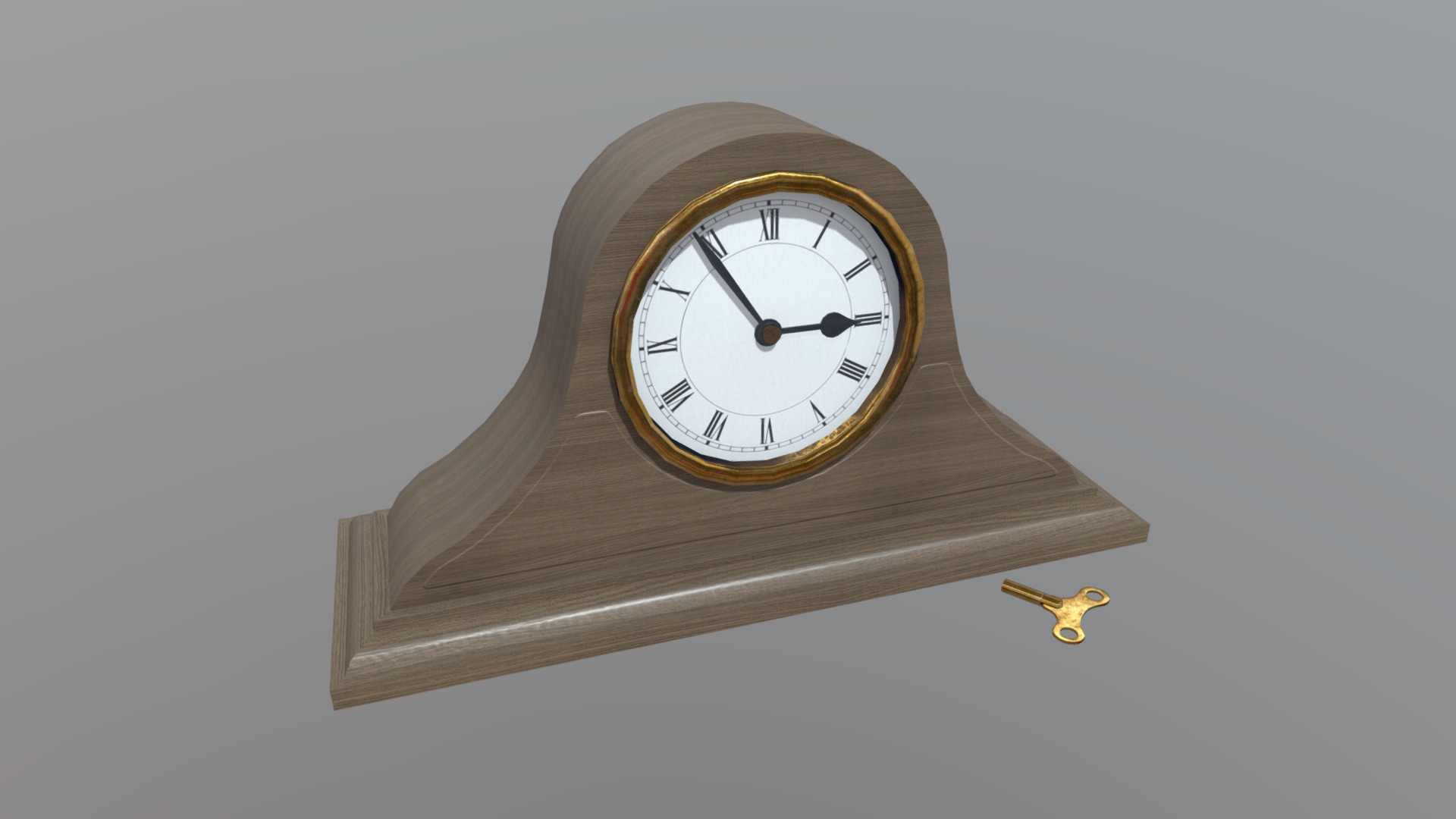 Mantle Clock - Buy Royalty Free 3D model by plaggy [8fcfb4d ...