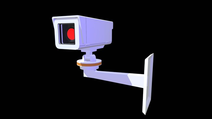 Security Camera 3D Model
