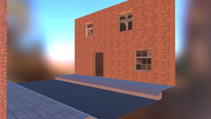 A normal street 3D Model