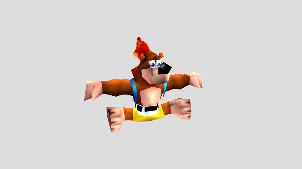 Nintendo 64 - Banjo-Kazooie Model