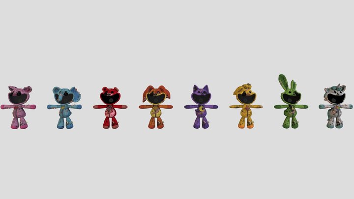 Poppy Playtime Chapter 3-4 Ruined Critters