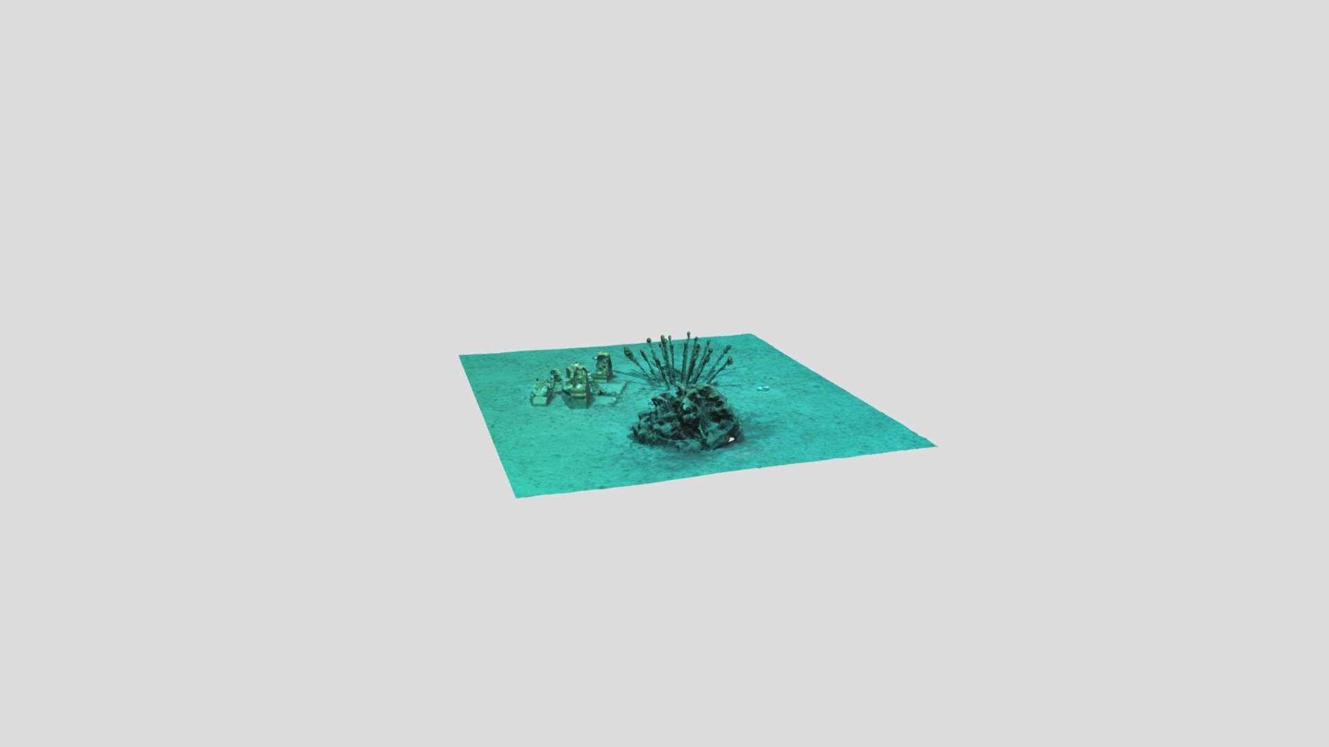 Récif artificiel 2 — Sketchfab embed 3D viewer