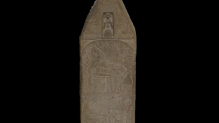 The Obelisk Stela (JE 45155) 3D Model