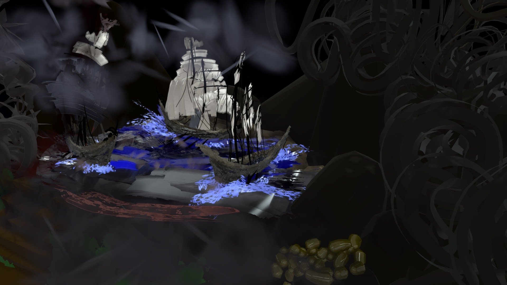 Battle for Atlantis - Buy Royalty Free 3D model by Amreena ...