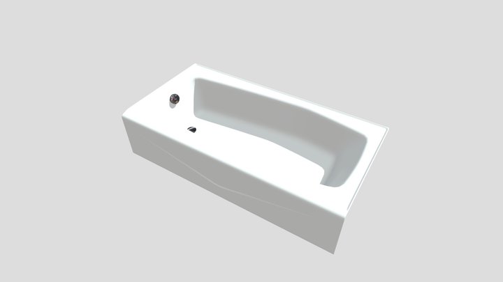 Kohler Villager Bathtub 3D Model