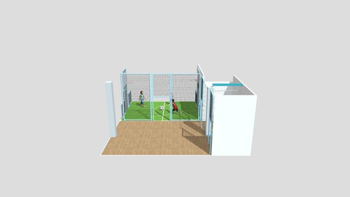 X 3D Model