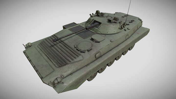 БМП-2 3D Model