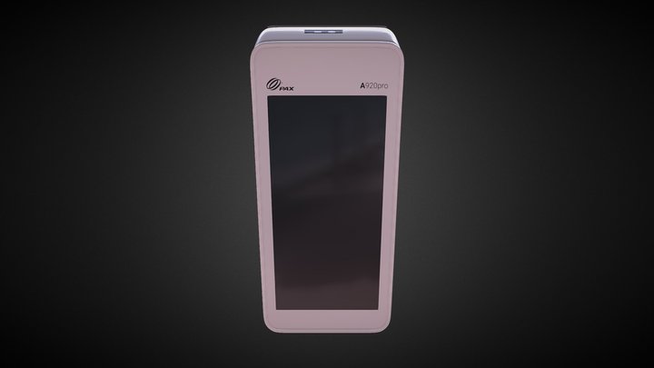 POS Payment Terminal 3D Model