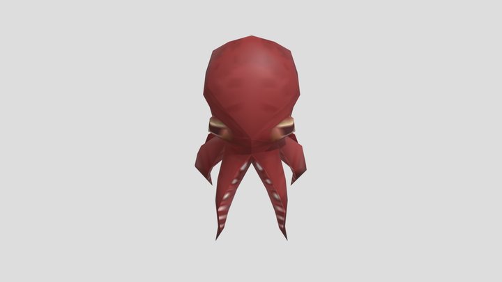 [Animal Crossing: New Leaf] Octopus – Kostenloses 3D-Modell STL