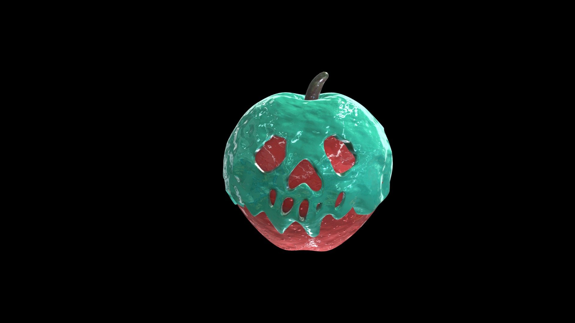 Apple Snow White 3D model by gabrielamundoart [8fd4f15] Sketchfab