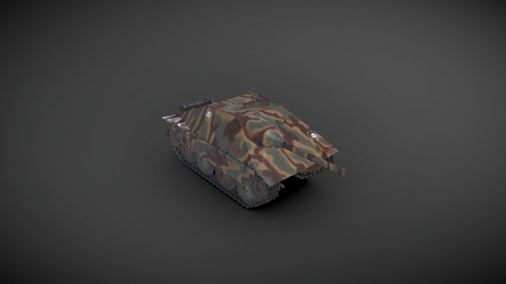 Panzerjäger 38(t) Hetzer 3D Model