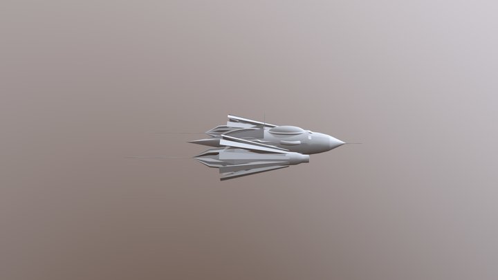 Spaceship1 3D Model