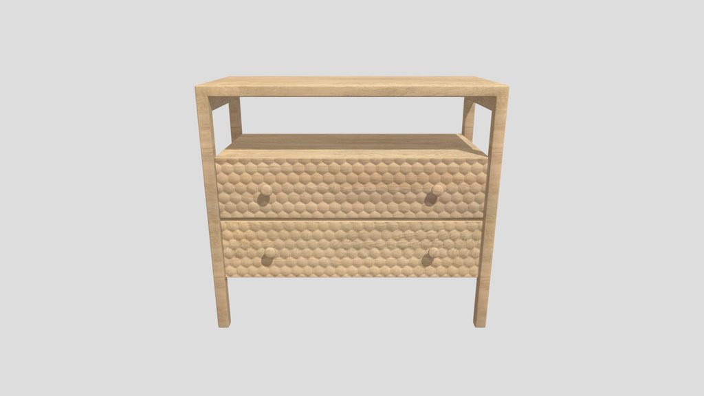 Modern Table With Drawers