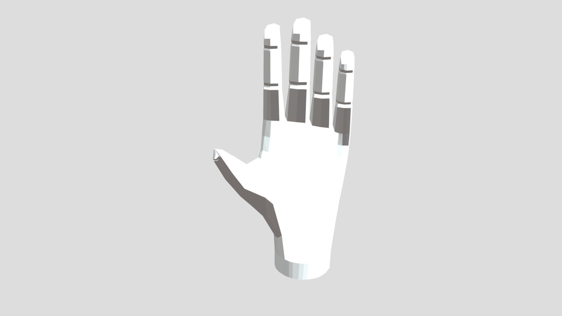 3D_ Hand_ Low_ Poly_ Heylen_ Noah - 3D model by Noah_Heylen [8fd5f22 ...