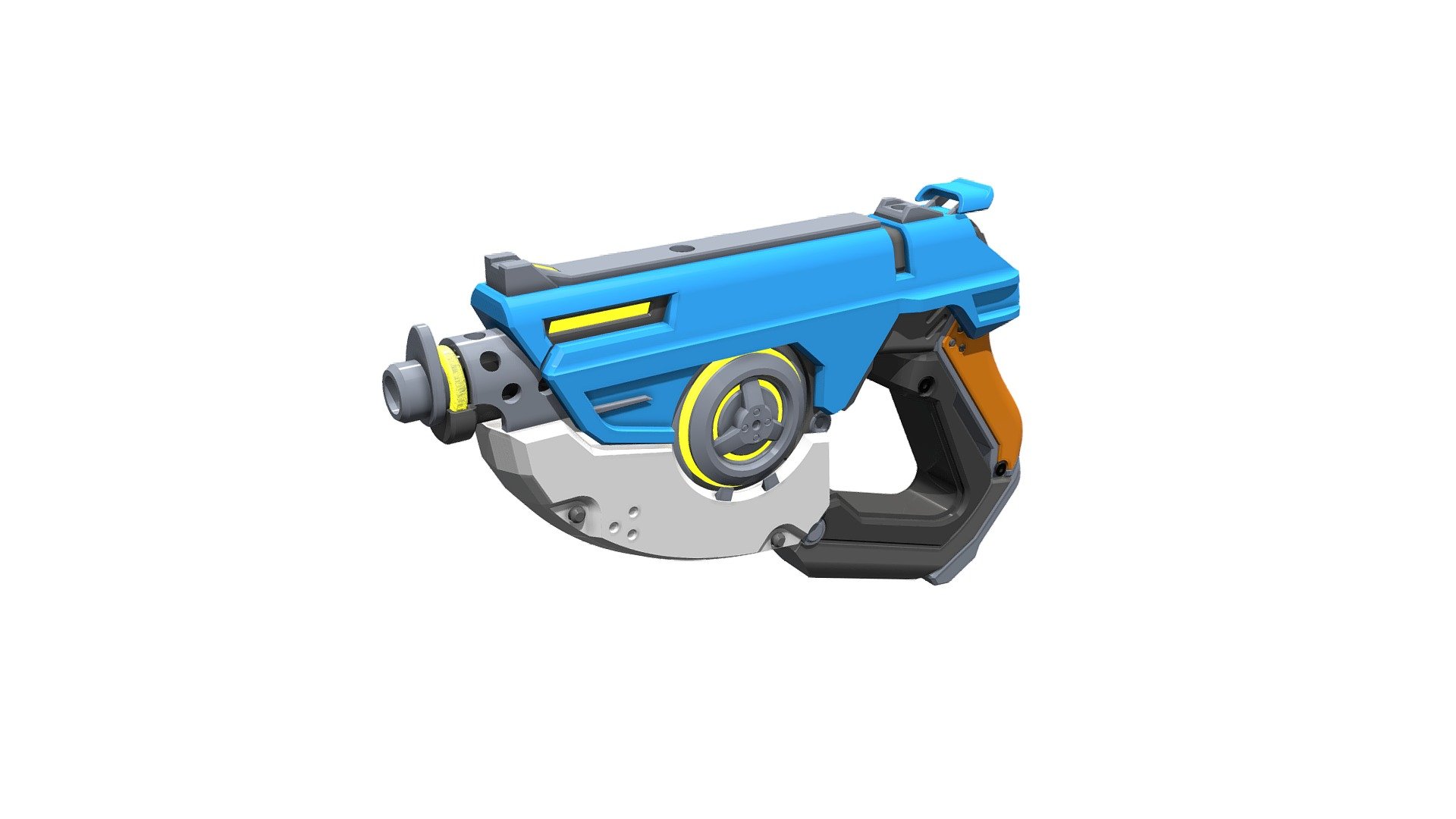 Tracer Blaster Mach T Skin - Printable - STL - Buy Royalty Free 3D ...