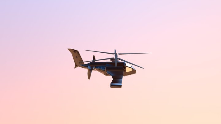 Helicoptero 3D Model