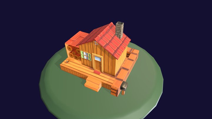 Stardew valley house 3D Model