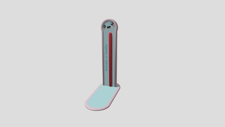 Kawaii-o-meter 3D Model