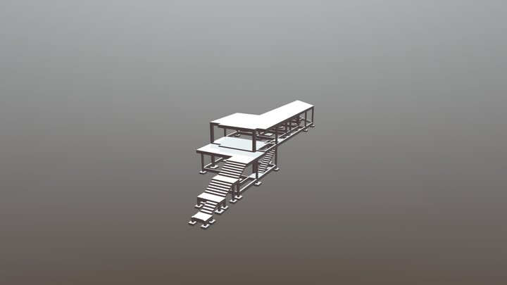 Casa Henrique e Fran - Concreto Armado 3D Model