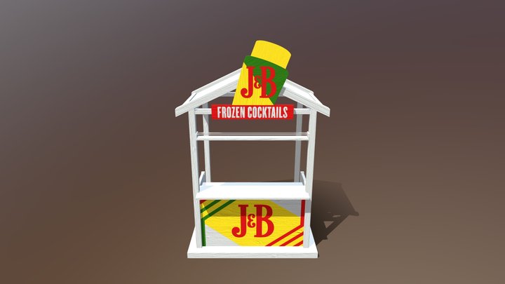 J&B Hut 3D Model
