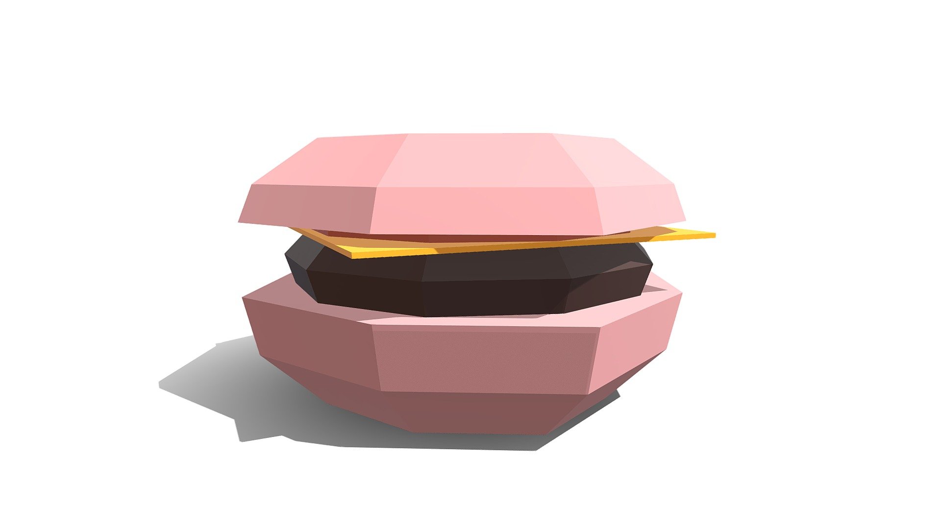 Cheese Burger — Sketchfab embed 3D viewer
