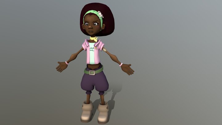 Terri wip 3D Model
