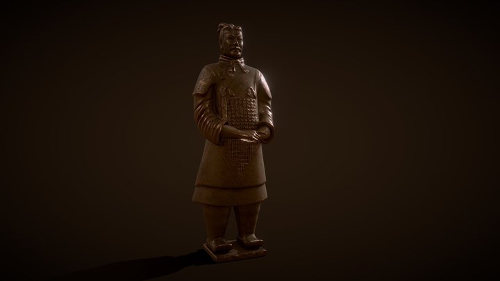 Terracotta Warrior 3D Model